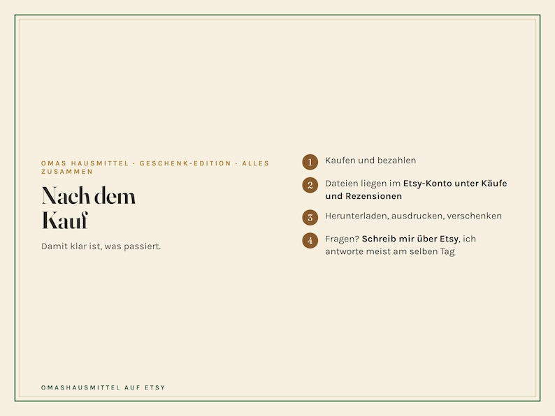 Rezeptkarten Set zum Ausdrucken, 124 Hausmittel Karten und Handbuch PDF, Geschenk-Edition mit leeren Karten, deutsch Bild 10