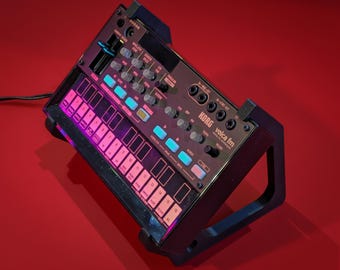 Korg Winkelständer für Volca – Einteiliger Tisch-Synthesizerhalter für Bass-, Keyboard- und FM-Modelle