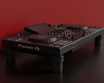 Pés elevatórios Pioneer XDJ-RX3 – Elevação de 8 cm para equipamentos de DJ | Pés de suporte para XDJ | Elevação para controlador de DJ