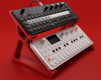 Suporte combinado OP-1 Field OP-XY da Teenage Engineering: Design de porta acessível