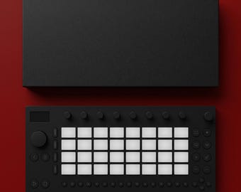 Capa protetora para Ableton Move | Estojo rígido de plástico contra poeira com recortes para portas