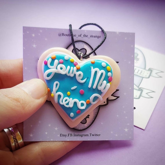 Wreck it shop ralph hero necklace