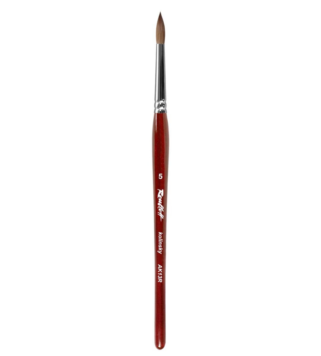 Round Brush #5, #6, #7 Kolinsky Round Brush, Fine art, Nail art&design