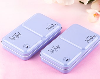 Watercolor Metal Tin Box for 12 pans White Nights® Palette St.Petersburg