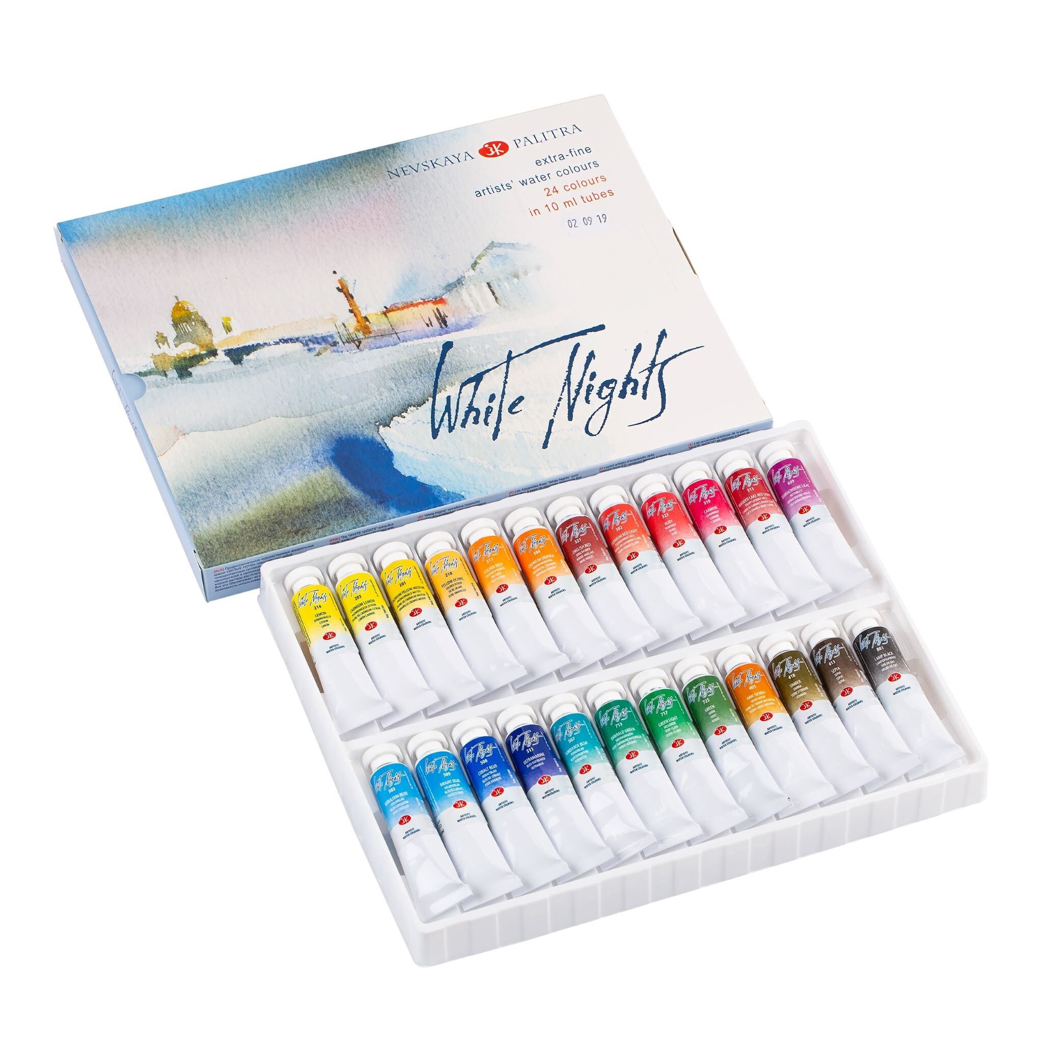 White Nights® Watercolor St.Petersburg Extra Fine Set Tube 12 x