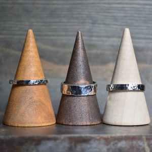 Recycled Sterling Silver Bands,Recycled Wedding Bands,Wedding Bands,Sterling Silver Bands, Silver Bands, Hammered Bands,Rustic Wedding Bands