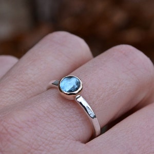 Blue topaz ring, blue topaz, london blue topaz, gold topaz ring, silver topaz ring, sterling topaz ring, blue gemstone, 14 kt gold