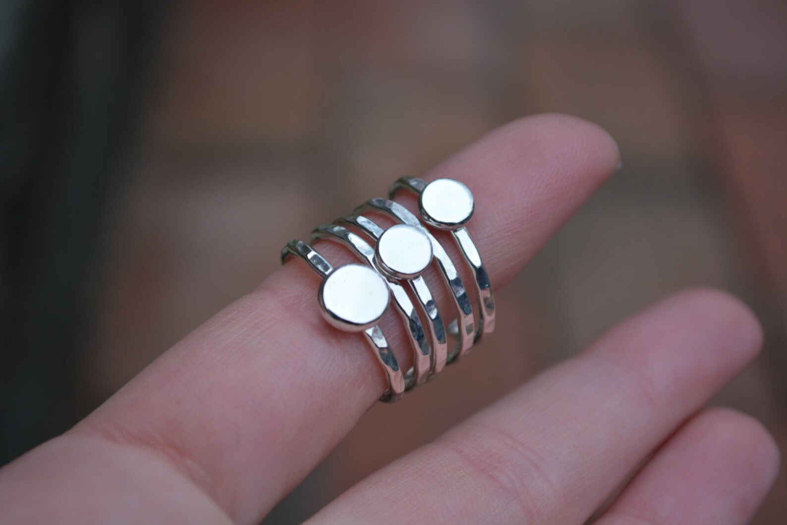 Sterling Silver Stack Rings, Stack Rings, Recycled Silver - Etsy