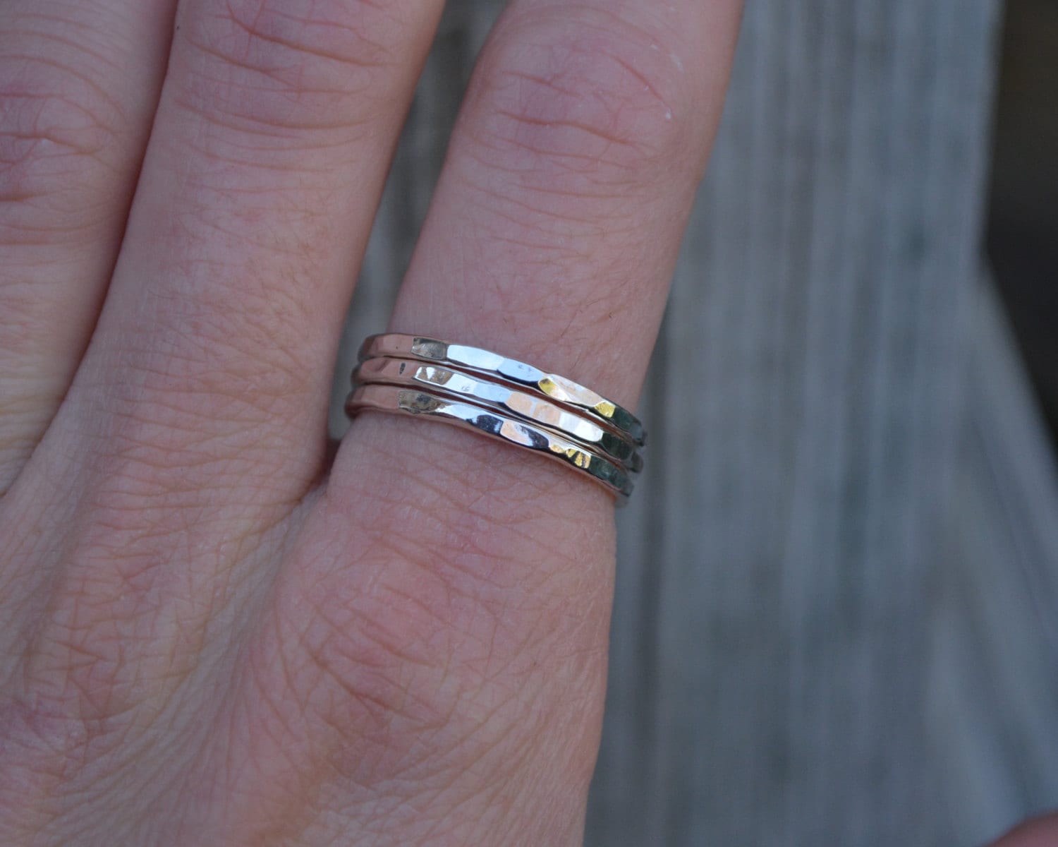 Sterling Silver Stack Rings, Stack Rings, Sterling Stack Ring - Etsy