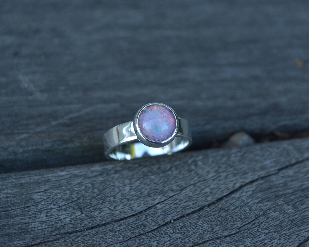 Opal Ring Opal. Fire Opal Fire Opal Ring Vintage Fire Opal - Etsy