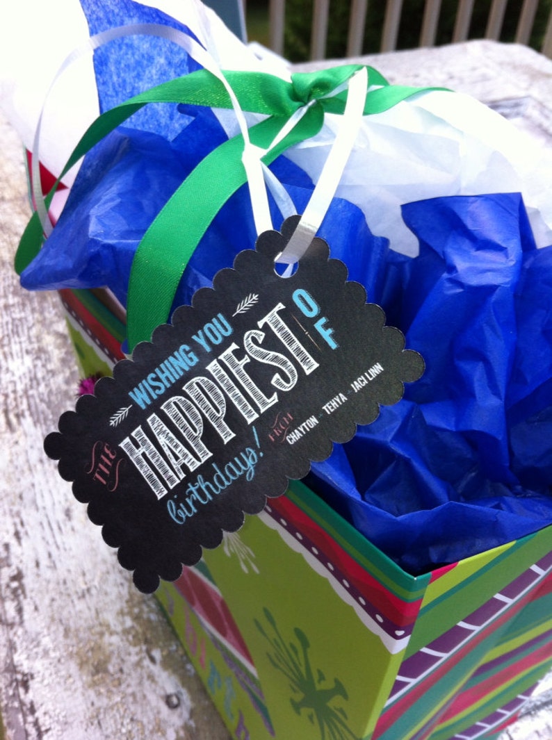 Gift Tags // Personalized // Set of 20 Etsy