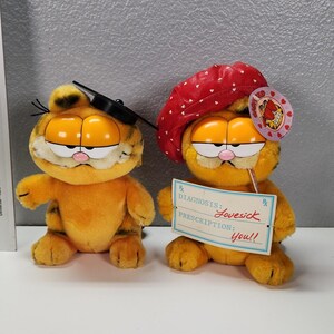 Garfield Plush Graduation - Etsy