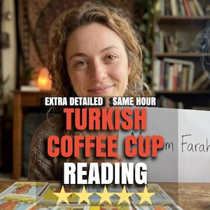 Authentic Turkish Coffee Reading | Same Hour Fortune Telling | Tasseography Psychic Insight | Love Career Future