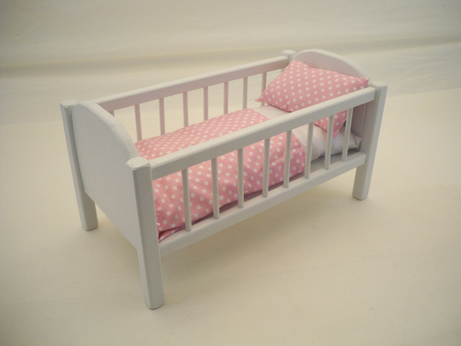 Wood Doll BedBaby Doll Crib 18 inch Doll Crib Doll Etsy