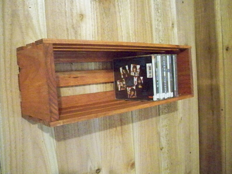 This Crate Holds 37 CDs CD Crate Shelving forCrate Shelf Etsy