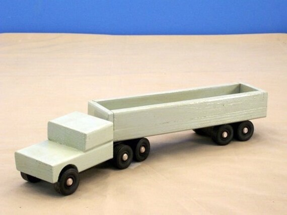 toy tractor and trailer