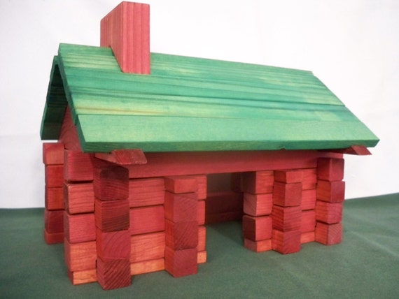 log cabin building blocks