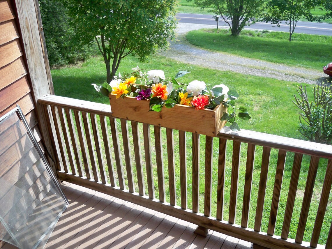 Decorative Window Flower Box Wedding Center Piece Country Etsy