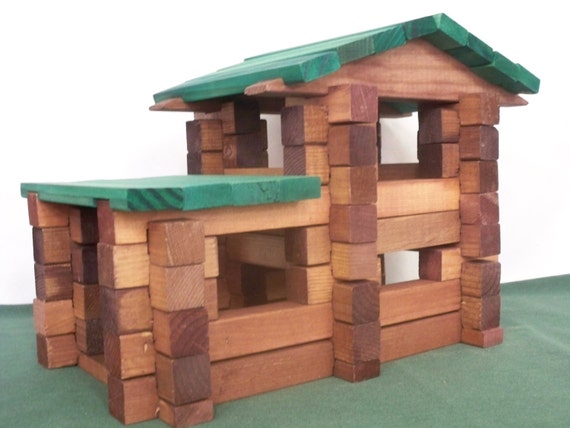 log cabin building blocks