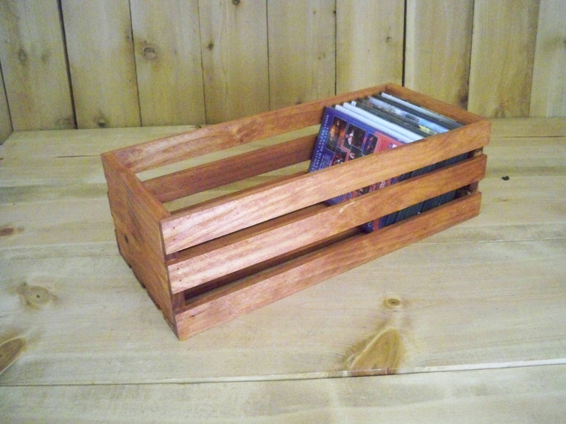 This Crate Holds 37 CDs CD Crate Shelving forCrate Shelf Etsy