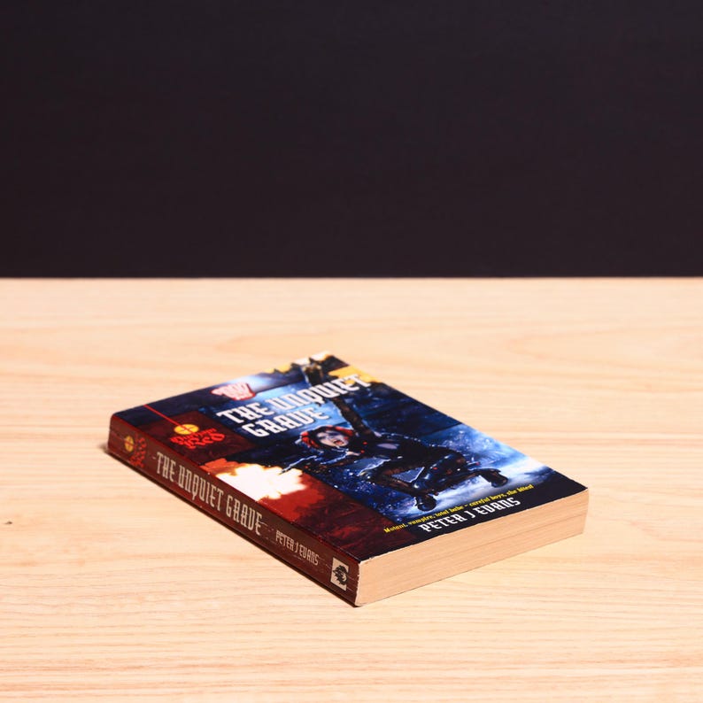 2000 AD: The Unquiet Grave by Peter J. Evans, Durham Red 1 - Vintage 2004 image 4