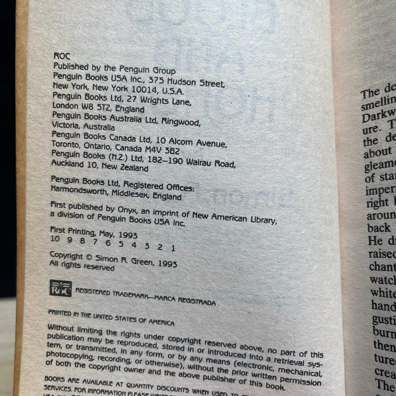 Lote de 8 libros de bolsillo de fantasía épica: Mercedes Lackey, Simon R Green, Hambly, Knaak, Kurtz imagen 7