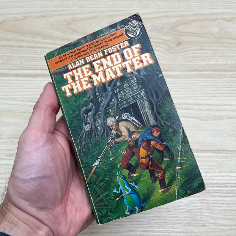 Humanx Commonwealth Adventures of Flinx by Alan Dean Foster - Complete 2-Book Set - Vintage 1977 image 3