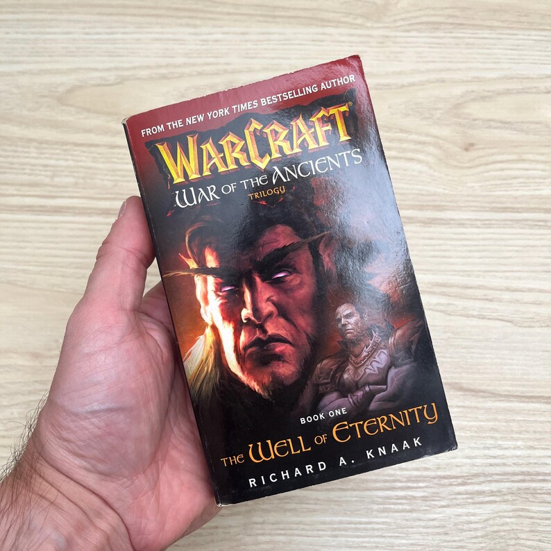 Warcraft: The Well of Eternity by Richard A. Knaak - Vintage 2004 Paperback image 1