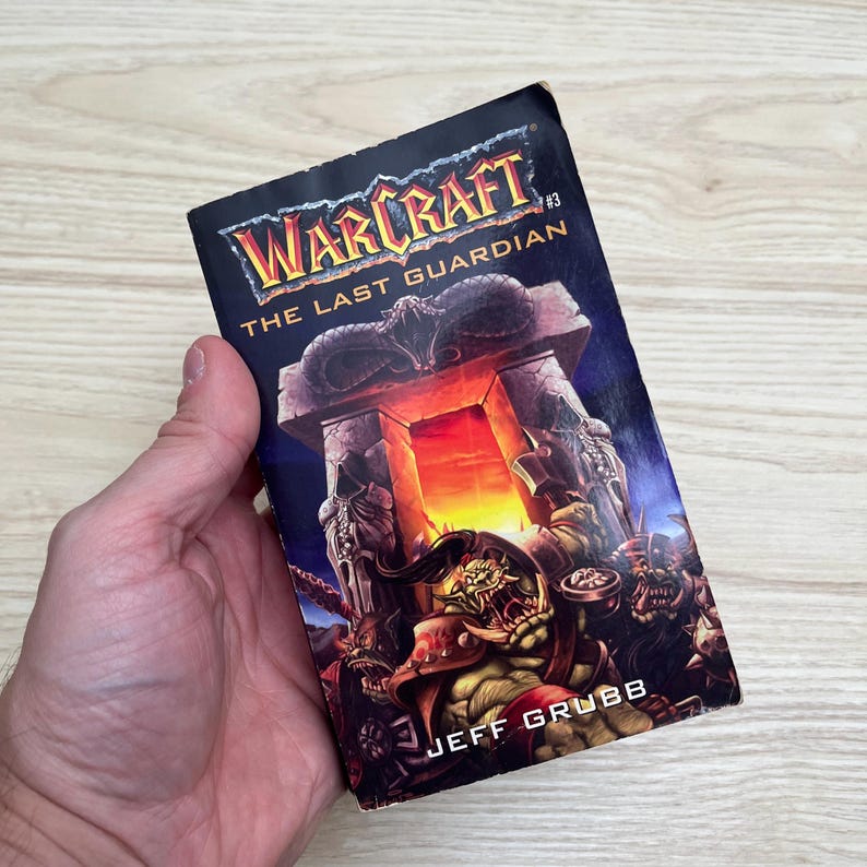 Warcraft: The Warcraft - The Last Guardian by Jeff Grubb - Vintage 2002 Paperback image 1