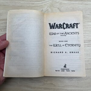 Warcraft: The Well of Eternity by Richard A. Knaak - Vintage 2004 Paperback image 7