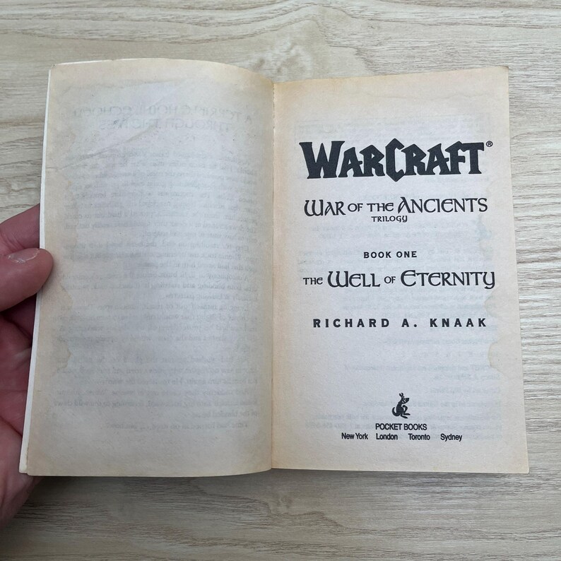 Warcraft: The Well of Eternity by Richard A. Knaak - Vintage 2004 Paperback image 7