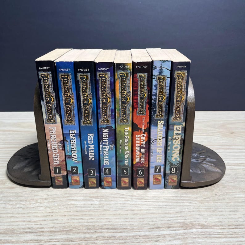 Forgotten Realms Harpers - Complete 16-Book Set - Vintage 1991 Mass Market Paperbacks, First Printings image 5