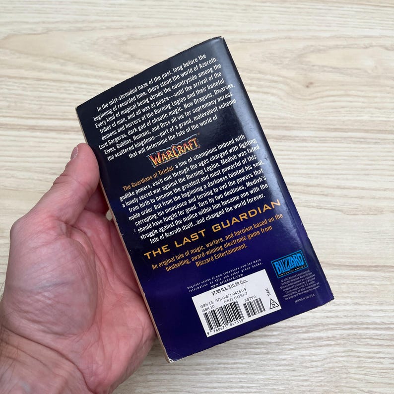 Warcraft: The Warcraft - The Last Guardian by Jeff Grubb - Vintage 2002 Paperback image 2