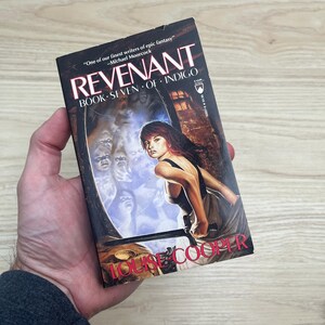 Indigo by Louise Cooper - Complete 2-Book Set, Revenant, Avatar - Vintage 1992 Paperbacks, First Printings image 3