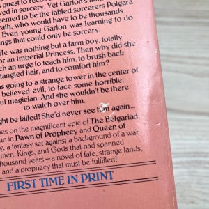 Magician's Gambit by David Eddings, Belgariad 3 - Vintage 1992 Paperback image 3