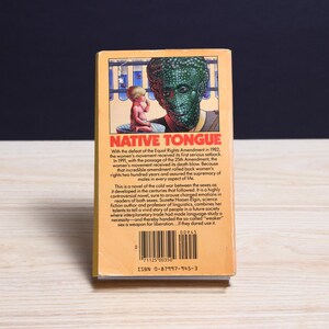 Native Tongue by Suzette Haden Elgin, Native Tongue 1 - Vintage 1984 Paperback, First Printing image 2