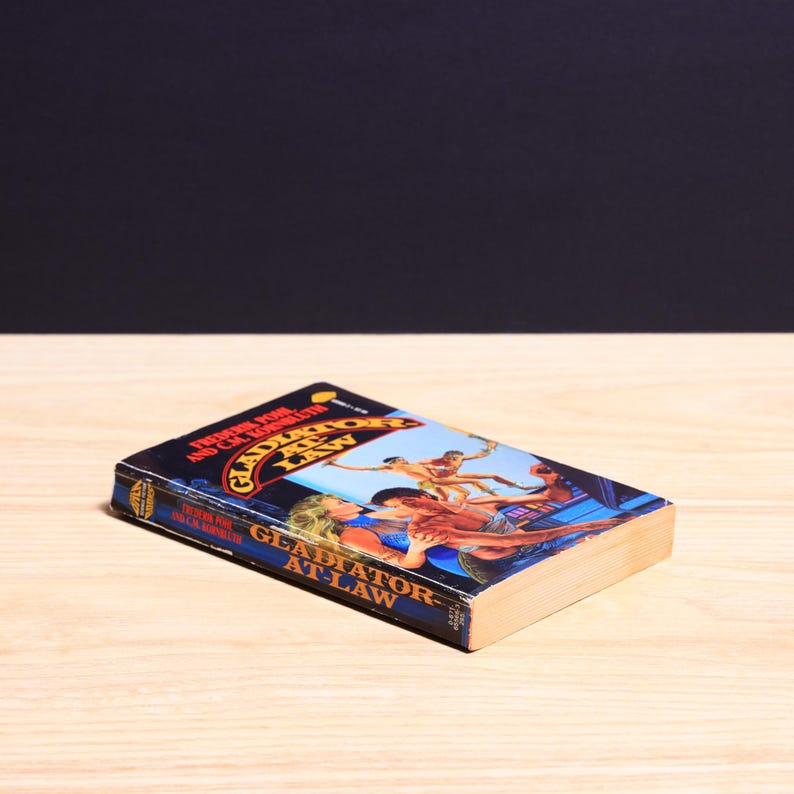 Gladiator-at-Law by Frederik Pohl - Vintage 1986 Paperback, First Printing image 4