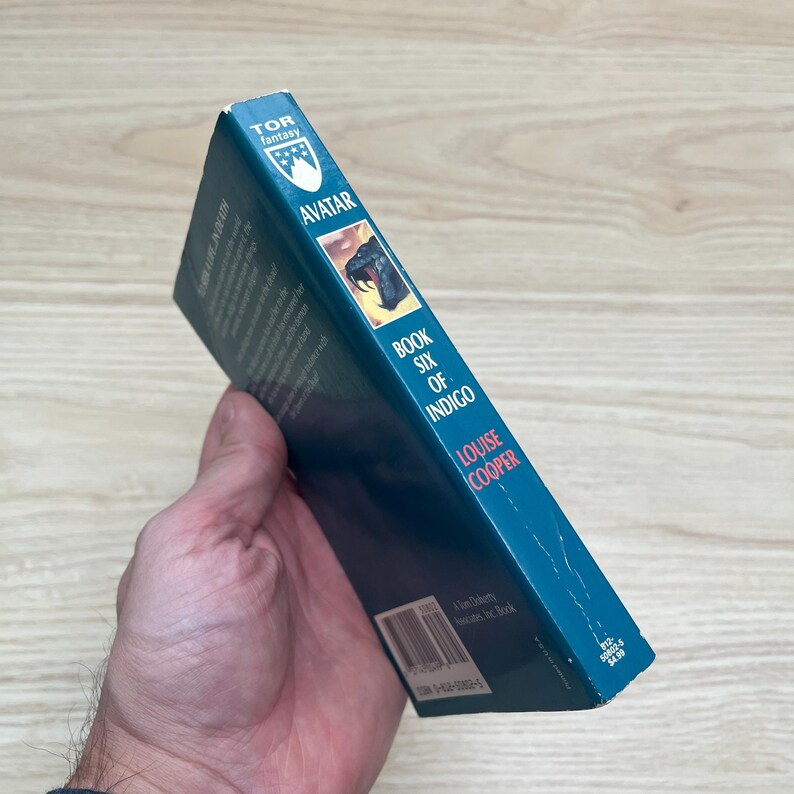 Indigo by Louise Cooper - Complete 2-Book Set, Revenant, Avatar - Vintage 1992 Paperbacks, First Printings image 12