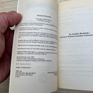 Forgotten Realms Harpers - Complete 16-Book Set - Vintage 1991 Mass Market Paperbacks, First Printings image 18