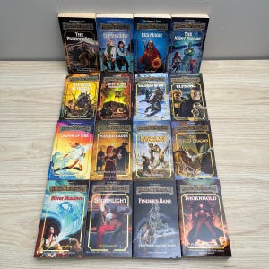 Forgotten Realms Harpers - Complete 16-Book Set - Vintage 1991 Mass Market Paperbacks, First Printings