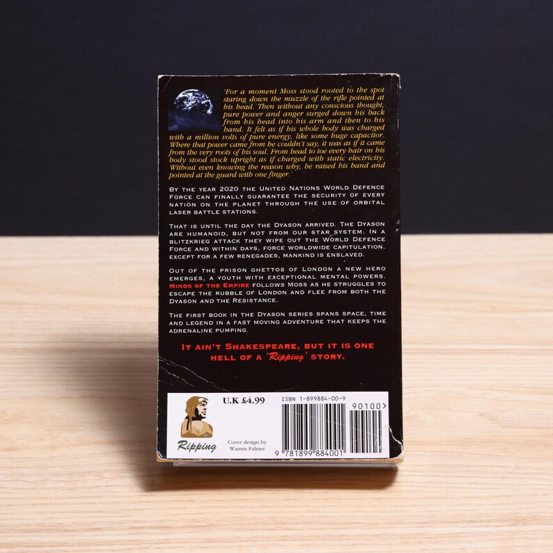 Minds of the Empire by Warren James Palmer, Dyason 1 - Vintage 1995, First Printing image 2