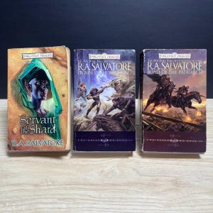 Forgotten Realms Sellswords by R.A. Salvatore - Complete 3-Book Set - 2001-2007 Paperbacks, First Paperback Printings image 1