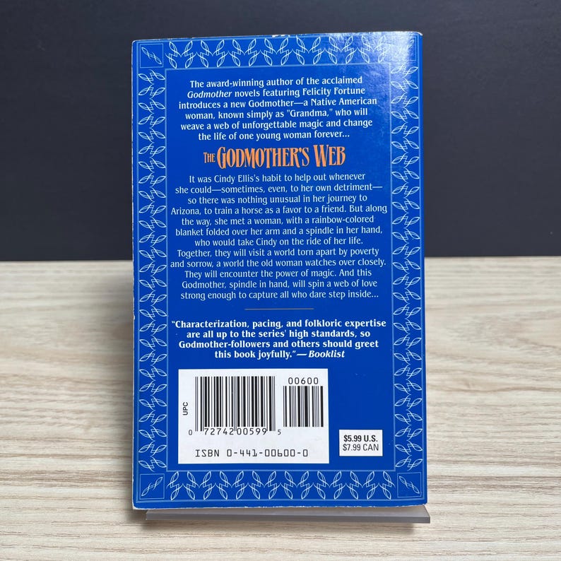 The Godmother's Web by Elizabeth Ann Scarborough, Godmother 3 - Vintage 1999 Paperback, First Printing image 2