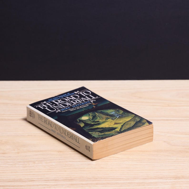 The Road to Underfall by Mike Jefferies, Loremasters of Elundium 1 - Vintage 1990 Paperback image 4