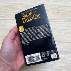 Forgotten Realms: Siege of Darkness by R.A. Salvatore - Vintage 1995 Mass Market Paperback image 2