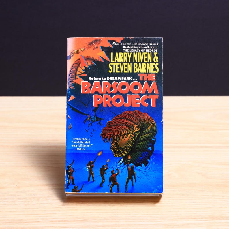 The Barsoom Project by Larry Niven, Dream Park 2 - Vintage 1989 Paperback image 1