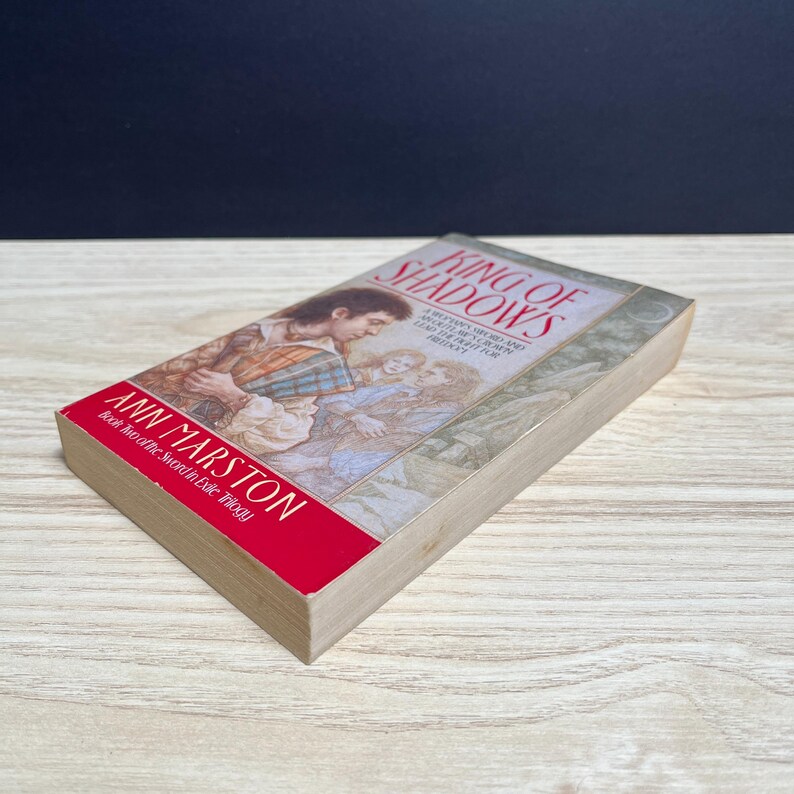 King of Shadows by Ann Marston, Sword in Exile 2 - Vintage 1999 Paperback, First Printing image 4
