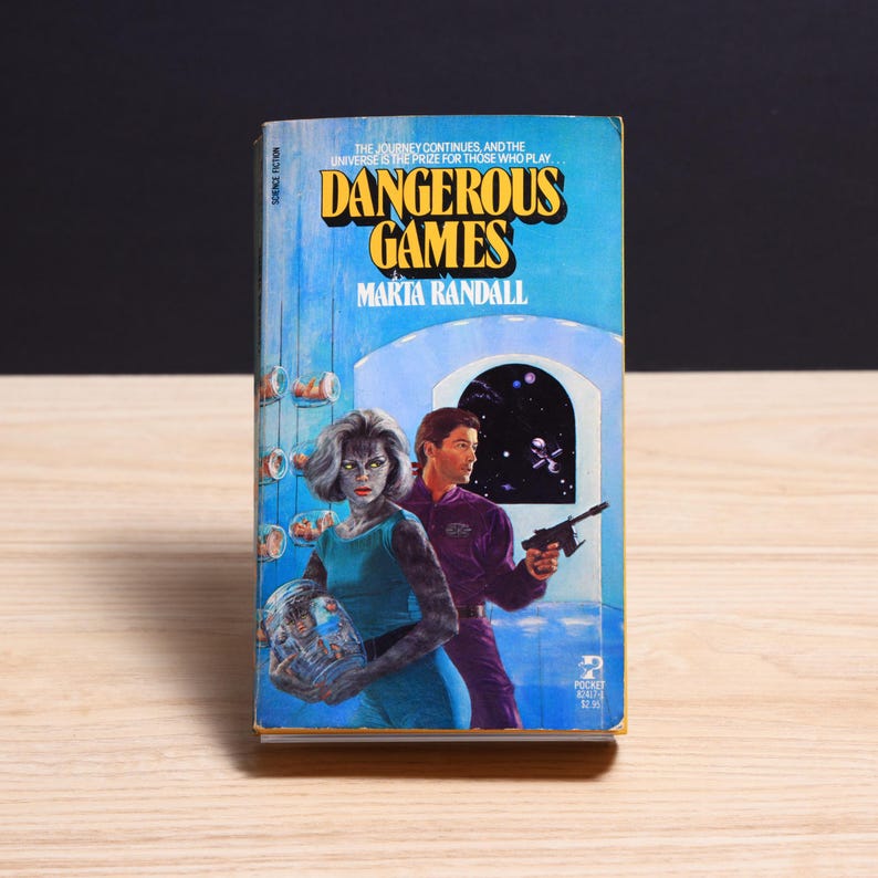 Dangerous Games by Marta Randall, Kennerin Saga - Vintage 1980 Paperback, First Printing image 1