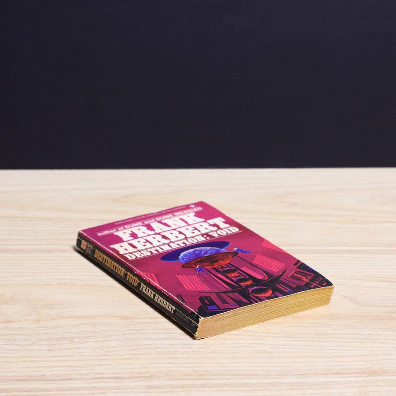 Destination: Void by Frank Herbert, WorShip 1 - Vintage 1976 Paperback image 4