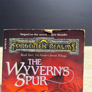 Forgotten Realms: The Wyvern's Spur by Kate Novak, Finder's Stone 2 - Vintage 1990 Paperback image 6